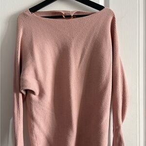 Belldini Off-the-Shoulder Pink Sweater